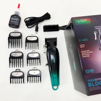 Машинка для стрижки VGR V-662, аккумуляторная, LED-дисплей, USB Машинка для стрижки VGR V-662, аккумуляторная, LED-дисплей, USB