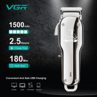 Машинка для стрижки VGR V-678, аккумуляторная, LED-индикатор, USB Машинка для стрижки VGR V-678, аккумуляторная, LED-индикатор, USB