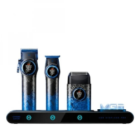 Набор для стрижки VGR Stepless Pro 3 в 1, с зарядной станцией Набор для стрижки VGR Stepless Pro 3 в 1, с зарядной станцией