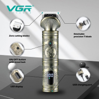 Триммер VGR V-962, T-образный нож 42 мм, USB Type-C, LED-дисплей Триммер VGR V-962, T-образный нож 42 мм, USB Type-C, LED-дисплей