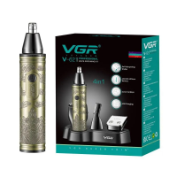 Триммер VGR V-621 Gold, 4 в 1, для носа, ушей, бороды и стрижки волос Триммер VGR V-621 Gold, 4 в 1, для носа, ушей, бороды и стрижки волос