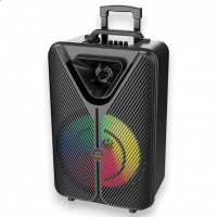 Портативная акустическая система SPS ZQS15123, 15", Bluetooth, TWS, LED-подсветка
