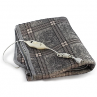 Электропростынь Electric Blanket, 150 × 180 см, серая клетка