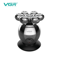Электробритва VGR V-315, 5 в 1, 7 роторных головок, аккумулятор 600 мА·ч
