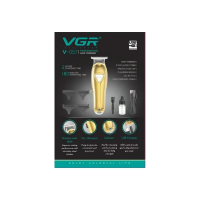Машинка для стрижки волос VGR V-057 , 3 насадки, 180 минут работы, USB
