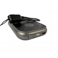 Внешний аккумулятор TUGII Y04W 10000 мА·ч, PD 22,5 Вт, MagSafe, беспроводная зарядка 3-в-1