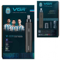Триммер для носа и ушей VGR V-629, 8500 об/мин, USB Type-C, металлический корпус Триммер для носа и ушей VGR V-629, 8500 об/мин, USB Type-C, металлический корпус