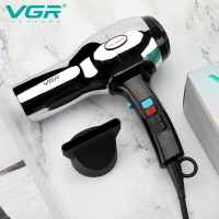 Профессиональный фен VGR V-465, AC-мотор, до 2400 Вт, холодный воздух, концентратор