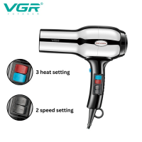 Профессиональный фен VGR V-465, AC-мотор, до 2400 Вт, холодный воздух, концентратор