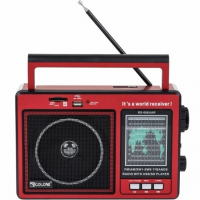 Радиоприёмник GOLON RX-006UAR, FM/AM/SW, USB/SD, MP3, аккумулятор