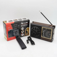 Радиоприёмник GOLON RX-9922UAR, FM/AM/SW, USB/SD, MP3/WMA