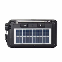 Радиоприёмник GOLON RX-BT499VS с Bluetooth, USB/microSD и солнечной панелью Радиоприёмник GOLON RX-BT499VS с Bluetooth, USB/microSD и солнечной панелью