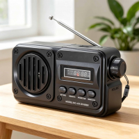 Радиоприёмник GOLON RX-BT499VS с Bluetooth, USB/microSD и солнечной панелью Радиоприёмник GOLON RX-BT499VS с Bluetooth, USB/microSD и солнечной панелью