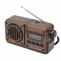 Радиоприёмник GOLON RX-BT499VS с Bluetooth, USB/microSD и солнечной панелью Радиоприёмник GOLON RX-BT499VS с Bluetooth, USB/microSD и солнечной панелью
