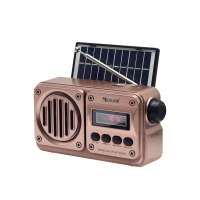 Радиоприёмник GOLON RX-BT499VS с Bluetooth, USB/microSD и солнечной панелью Радиоприёмник GOLON RX-BT499VS с Bluetooth, USB/microSD и солнечной панелью