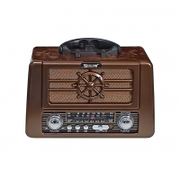 Радиоприёмник GOLON RX-BT8080 SOLAR с Bluetooth, USB/microSD и солнечной панелью