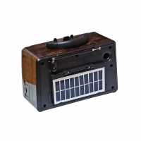 Радиоприёмник GOLON RX-BT8080 SOLAR с Bluetooth, USB/microSD и солнечной панелью
