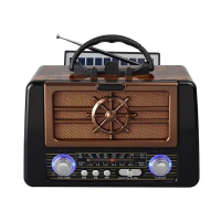 Радиоприёмник GOLON RX-BT8080 SOLAR с Bluetooth, USB/microSD и солнечной панелью