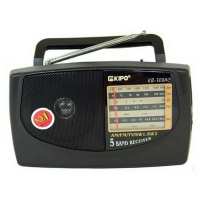 Радиоприёмник KIPO KB-308AC портативный, FM/AM/SW/TV