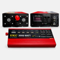 Преобразователь напряжения UKC 3000W 12V → 220V, автомобильный инвертор Преобразователь напряжения UKC 3000W 12V → 220V, автомобильный инвертор