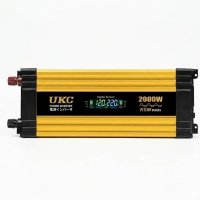 Преобразователь AC/DC KSM 2000W 12V с LCD-дисплеем и 2 USB