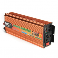 Преобразователь напряжения UKC SSK-2000W 12V → 220V с USB