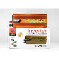 Преобразователь напряжения UKC SSK-2000W 12V → 220V с USB Преобразователь напряжения UKC SSK-2000W 12V → 220V с USB
