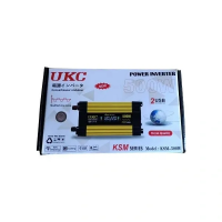 Преобразователь напряжения UKC KSM-500W 12V → 220V, LCD, 2 USB Преобразователь напряжения UKC KSM-500W 12V → 220V, LCD, 2 USB