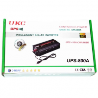 Преобразователь напряжения UKC UPS-800A 12V → 220–230V, 800W, зарядка АКБ, USB Преобразователь напряжения UKC UPS-800A 12V → 220–230V, 800W, зарядка АКБ, USB