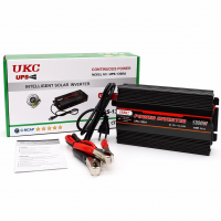 Преобразователь напряжения UKC UPS-1300A 12V → 230V, 1300W, зарядка АКБ, USB Преобразователь напряжения UKC UPS-1300A 12V → 230V, 1300W, зарядка АКБ, USB