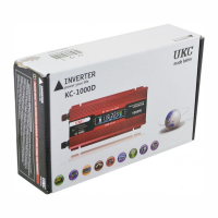 Преобразователь напряжения UKC KC-1000D 12V → 230V, 1000W, LCD, USB Преобразователь напряжения UKC KC-1000D 12V → 230V, 1000W, LCD, USB