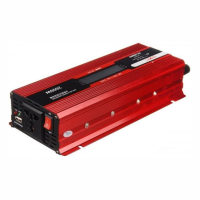 Преобразователь напряжения UKC KC-2000D 12V → 220–230V, 2000W, LCD, USB Преобразователь напряжения UKC KC-2000D 12V → 220–230V, 2000W, LCD, USB