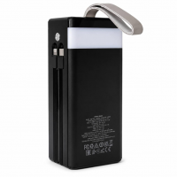 Power Bank BOROFONE DBT35A 40000 mAh, 22.5W, PD20W, QC3.0, LED-дисплей и фонарь Power Bank BOROFONE DBT35A 40000 mAh, 22.5W, PD20W, QC3.0, LED-дисплей и фонарь