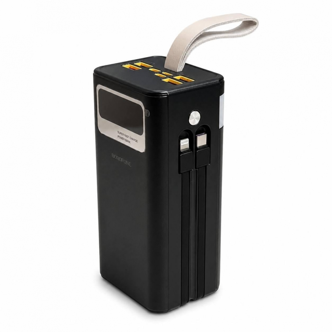 Power Bank BOROFONE DBT35A 40000 mAh, 22.5W, PD20W, QC3.0, LED-дисплей и фонарь Power Bank BOROFONE DBT35A 40000 mAh, 22.5W, PD20W, QC3.0, LED-дисплей и фонарь