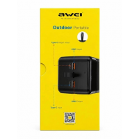 Power Bank AWEI PA-106 50000 mAh, 22.5W, QC 3.0, LED-дисплей Power Bank AWEI PA-106 50000 mAh, 22.5W, QC 3.0, LED-дисплей