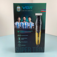 Триммер VGR V-339S, двустороннее лезвие, IPX7, 90 минут работы Триммер VGR V-339S, двустороннее лезвие, IPX7, 90 минут работы
