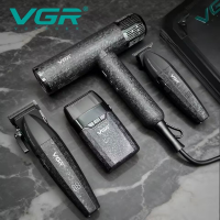 Набор VGR V-640 S4, машинка, триммер, шейвер и фен, 4 в 1 Набор VGR V-640 S4, машинка, триммер, шейвер и фен, 4 в 1