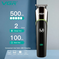Машинка для стрижки волос VGR V-191, 4 насадки, USB Type-C, 100 минут работы Машинка для стрижки волос VGR V-191, 4 насадки, USB Type-C, 100 минут работы
