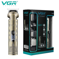 Набор для стрижки VGR V-109, 6 в 1, аккумулятор 1200 мАч, IPX6