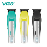 Триммер VGR V-939, 4 насадки, LED-дисплей