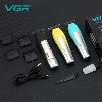 Триммер VGR V-939, 4 насадки, LED-дисплей