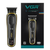 Триммер VGR V-250 , LED-дисплей, 4 насадки Триммер VGR V-250 , LED-дисплей, 4 насадки