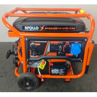 Мультитопливный генератор AP8500E-IV, 7,7 кВт, бензин/LPG/CNG, электростартер
