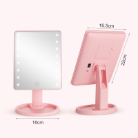 Настольное косметическое зеркало с подсветкой 16 LED MIRROR Настольное косметическое зеркало с подсветкой 16 LED MIRROR