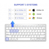 Беспроводная клавиатура KEYBOARD X5, поддержка Windows, Android, iOS и macOS Беспроводная клавиатура KEYBOARD X5, поддержка Windows, Android, iOS и macOS