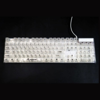 Прозрачная RGB игровая клавиатура K101, 104 клавиши, USB, YELANDAR AN-T20 Прозрачная RGB игровая клавиатура K101, 104 клавиши, USB, YELANDAR AN-T20