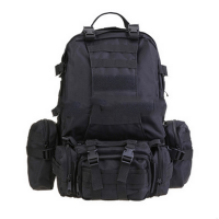 Модульный рюкзак с подсумками B08 Black, 55 л Модульный рюкзак с подсумками B08 Black, 55 л