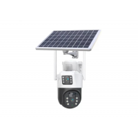 Уличная 4G камера V36-4G SOLAR с двумя линзами, солнечной панелью Уличная 4G камера V36-4G SOLAR с двумя линзами, солнечной панелью