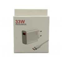 Адаптер USB с кабелем USB-TYPE C 33W Адаптер USB с кабелем USB-TYPE C 33W