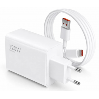 Адаптер USB с кабелем USB-TYPE C 120W